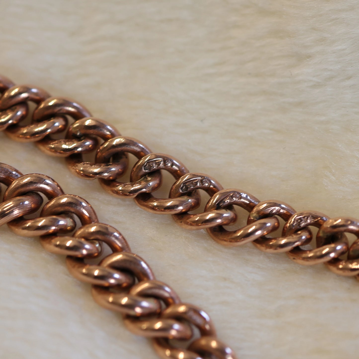 Vintage 9ct Albert Chain Necklace - Classic Graduated Chain & T-Bar