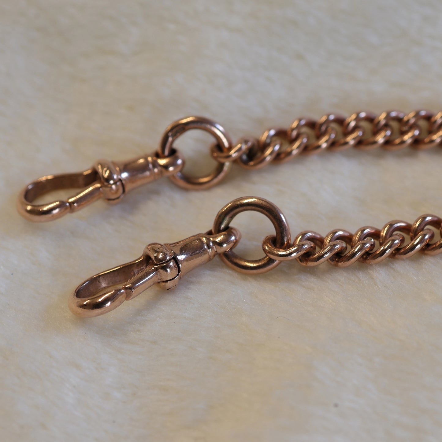 Vintage 9ct Albert Chain Necklace - Classic Graduated Chain & T-Bar