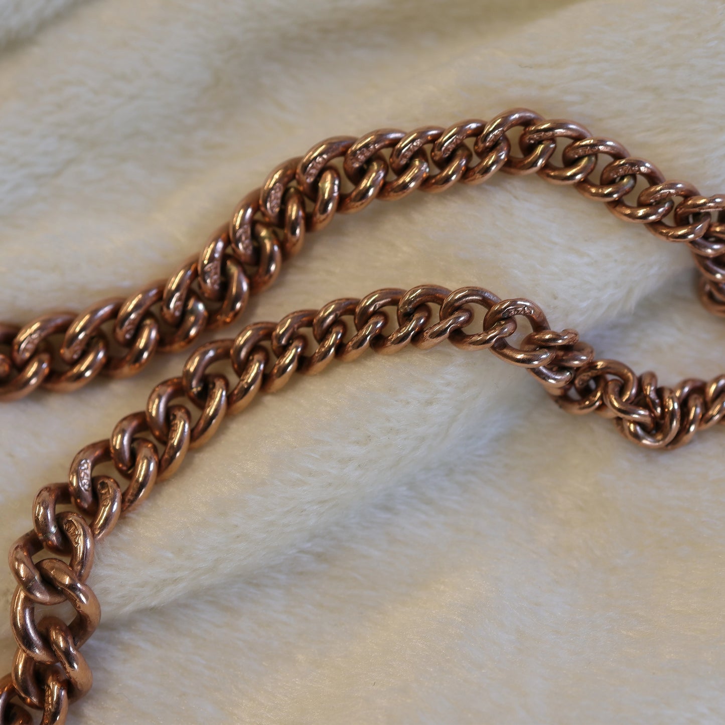 Vintage 9ct Albert Chain Necklace - Classic Graduated Chain & T-Bar